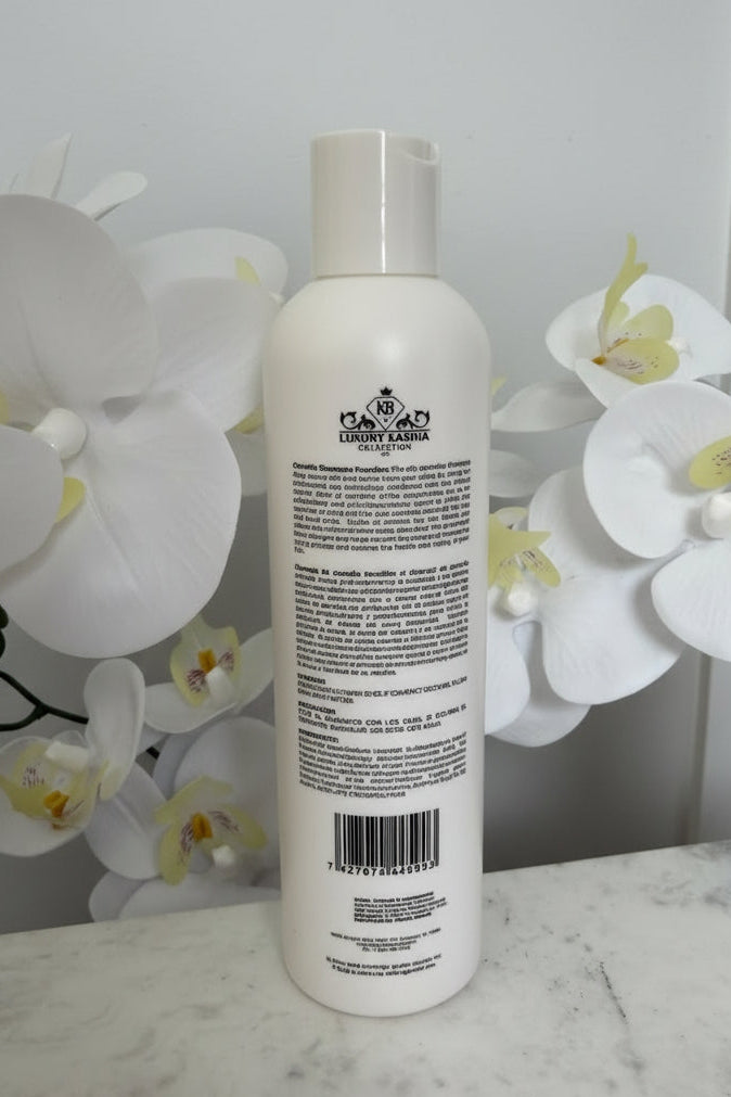fortifying hair & scalp shampoo men back view