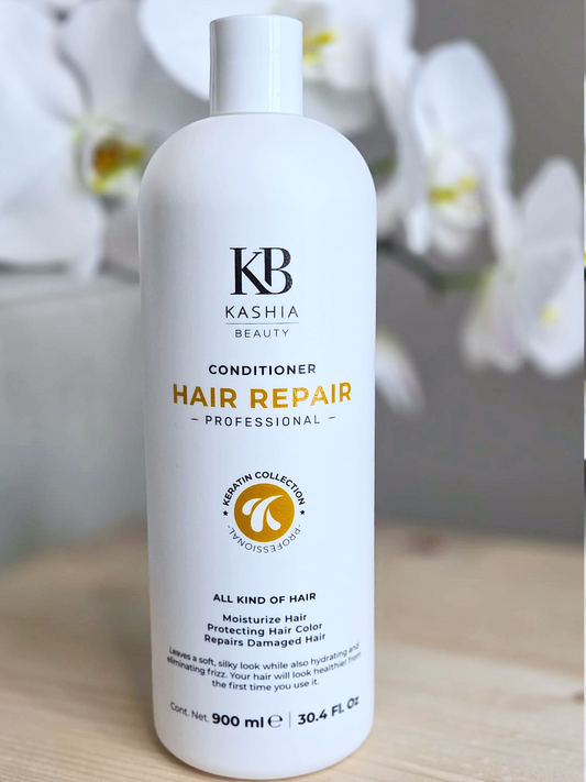 Front view of Hair Repair Keratin Conditioner product bottle