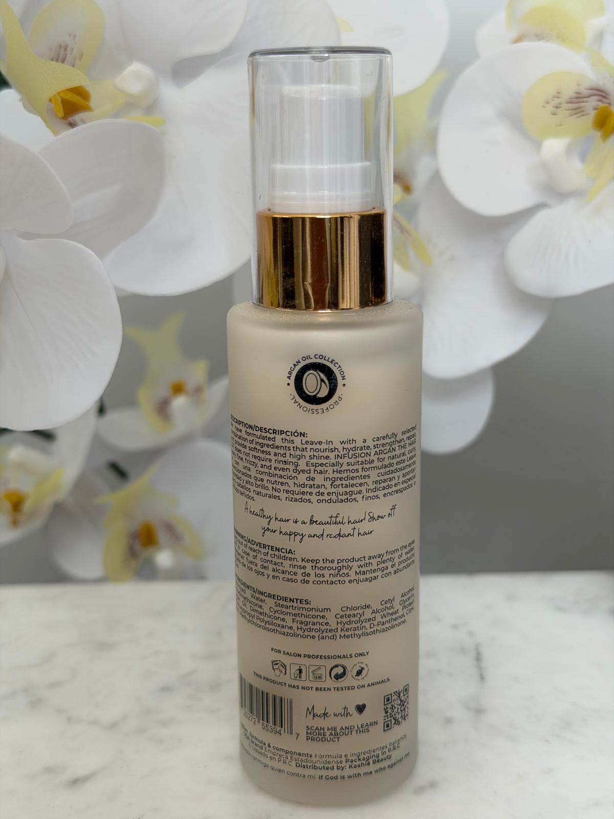 regenerative therapy argan infusion oil back view
