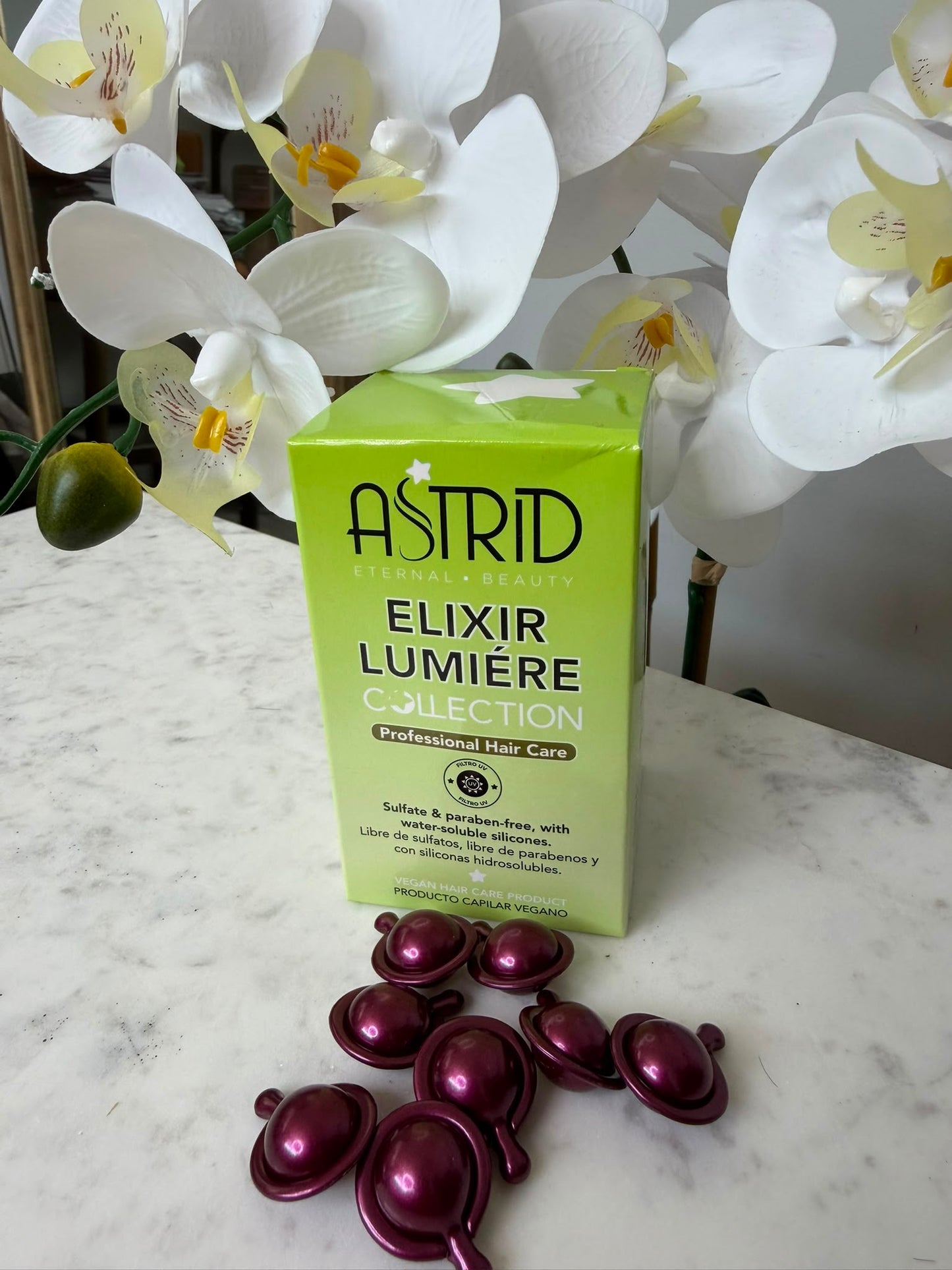 vitamin e enriched hair serum capsules
